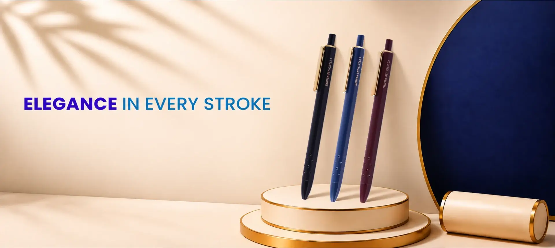RT Gold Pen Banner