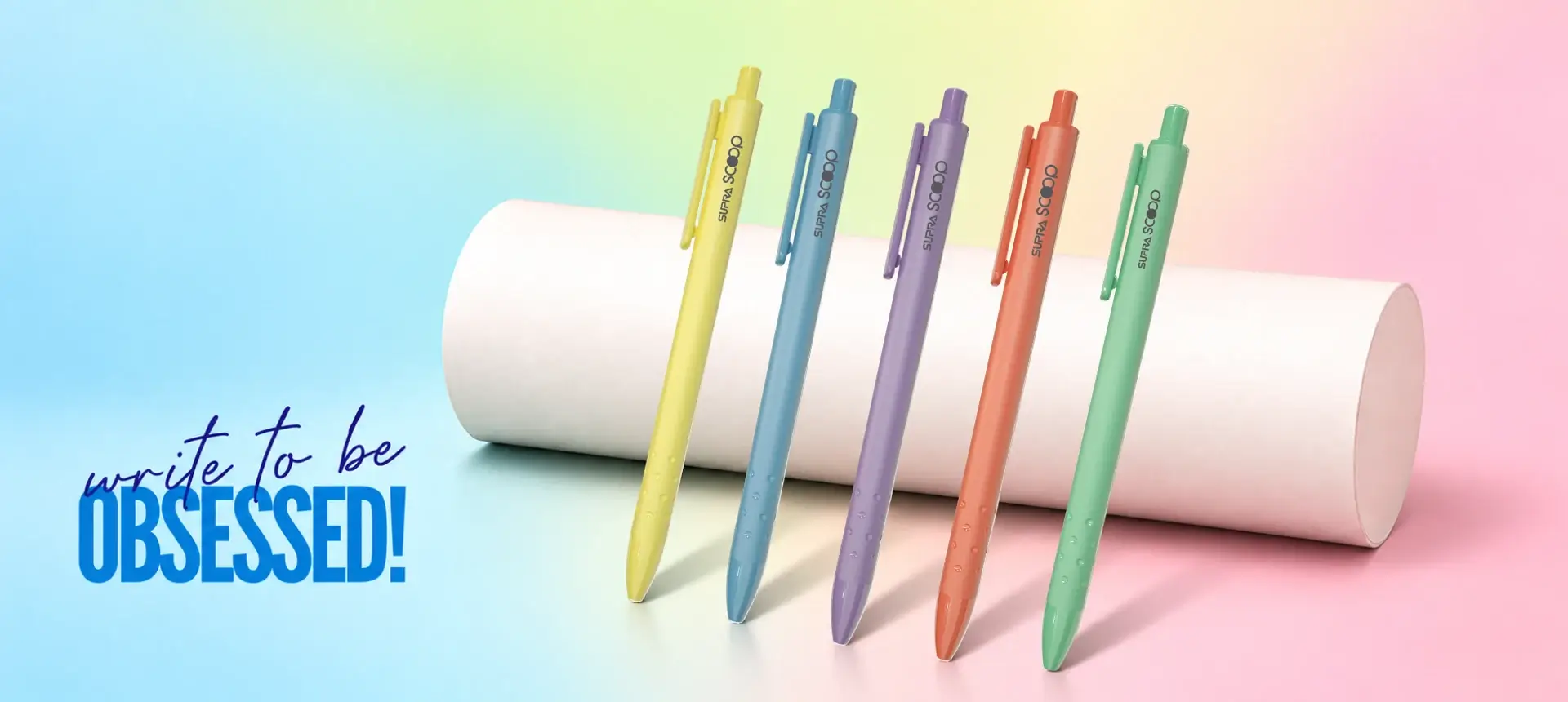 Scoop Pen Banner