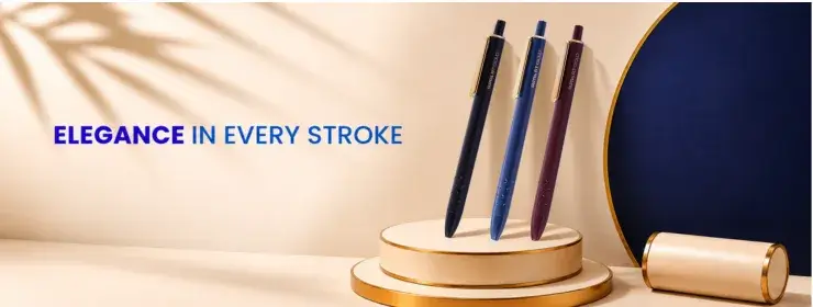 RT Gold Pen Banner Mobile